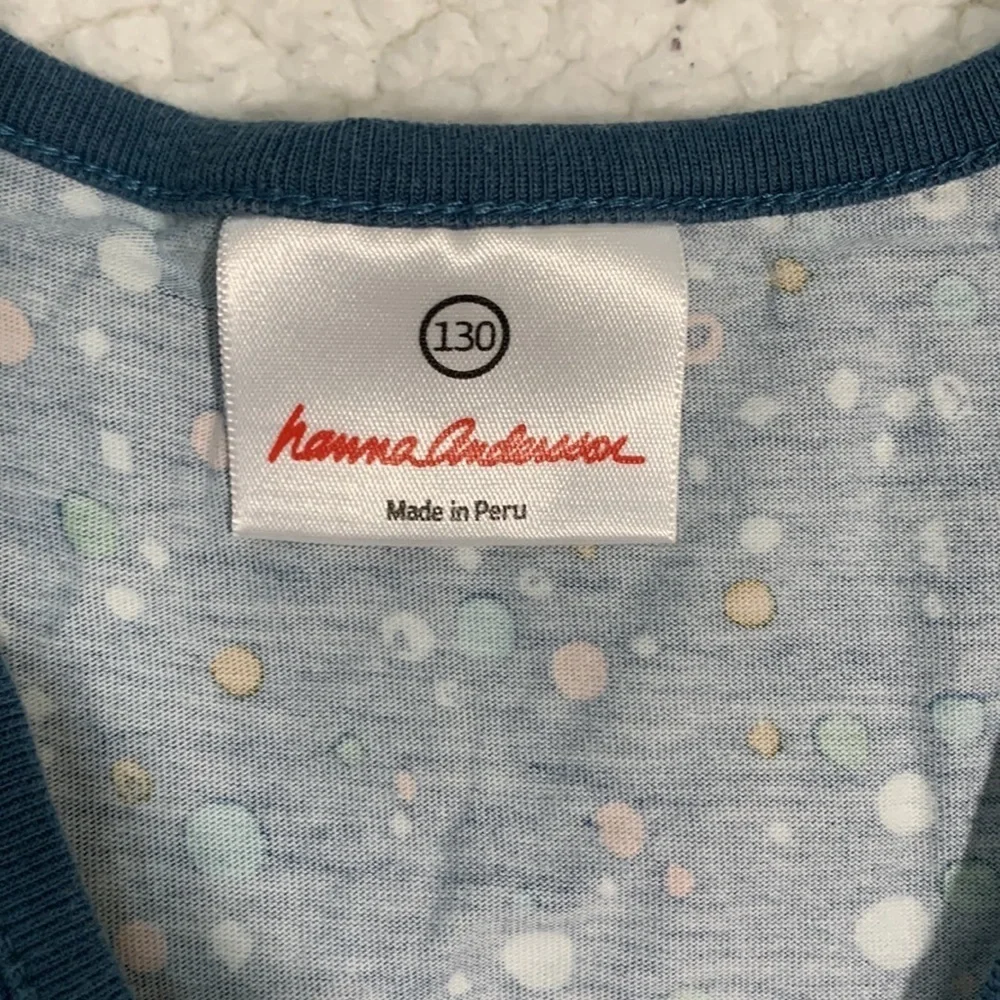 Hanna andersson Girls short sleeve twirl Dress